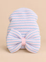 Blu e rosa a righe