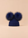 Blu navy – pompon abbinati