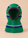 Verde a righe bleues